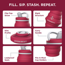 Load image into Gallery viewer, Collapsible Water Bottle | 25oz