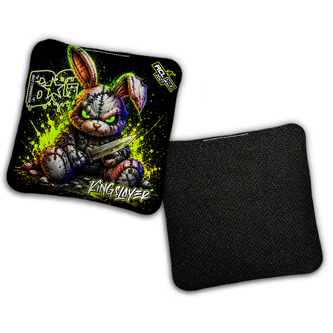 2027 BG Multiple Bag Models "BAD BUNNY" - ACL Pro Stamped Cornhole Bags - SET OF 4 BAGS