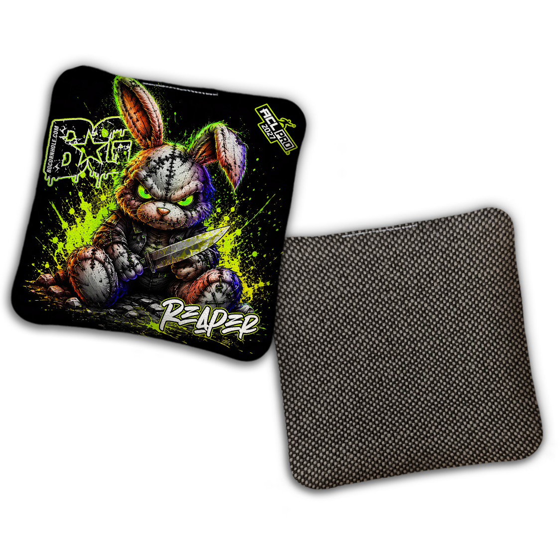 2027 BG Multiple Bag Models "BAD BUNNY" - ACL Pro Stamped Cornhole Bags - SET OF 4 BAGS