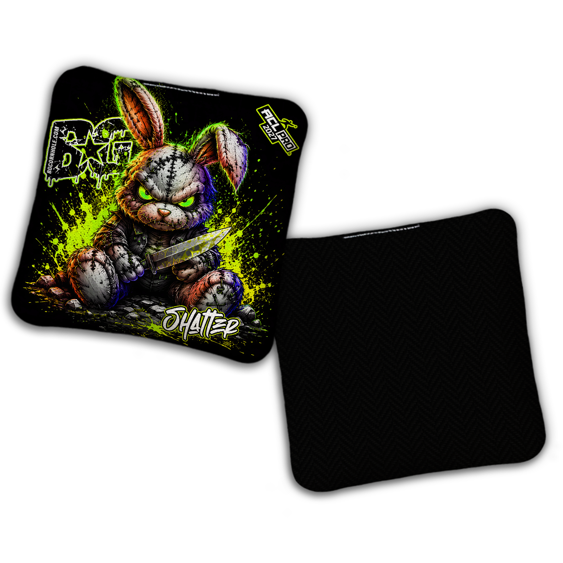 2027 BG Multiple Bag Models "BAD BUNNY" - ACL Pro Stamped Cornhole Bags - SET OF 4 BAGS