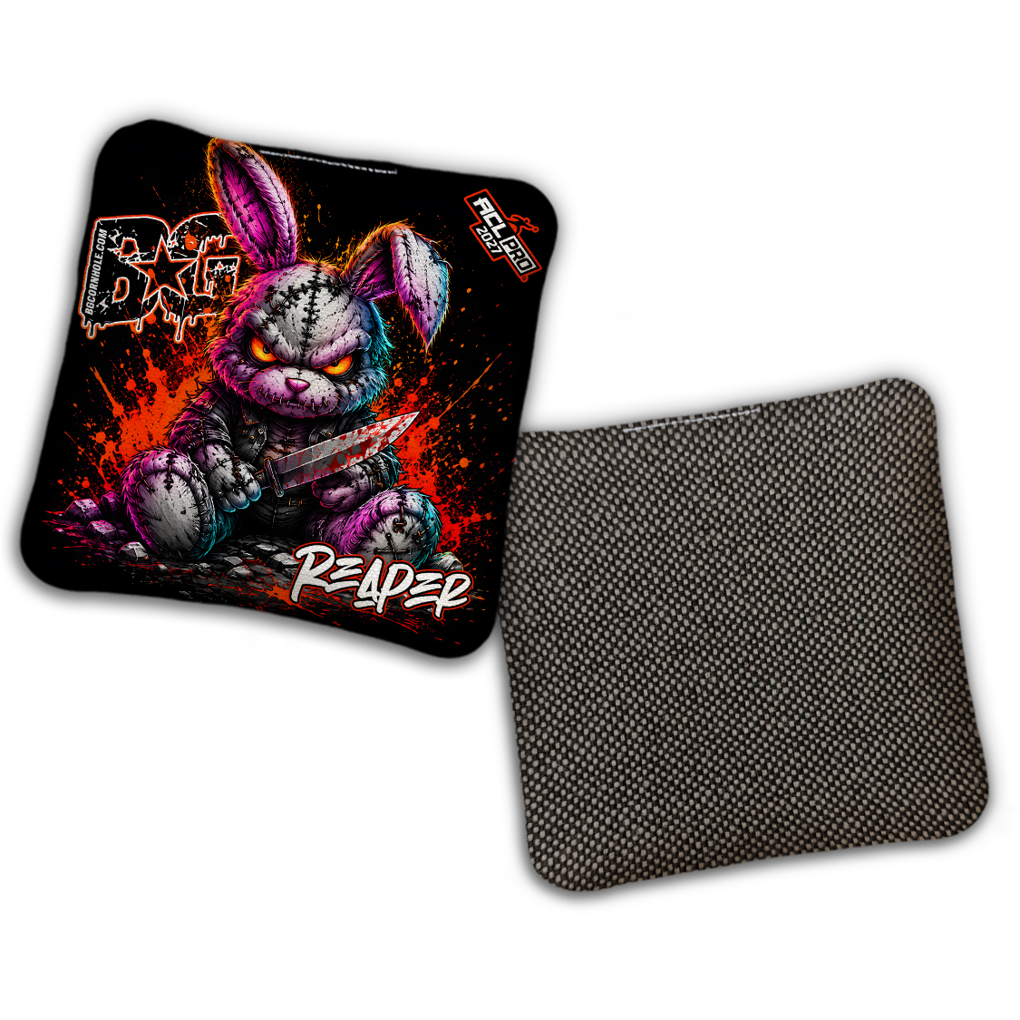 2027 BG Multiple Bag Models "BAD BUNNY" - ACL Pro Stamped Cornhole Bags - SET OF 4 BAGS