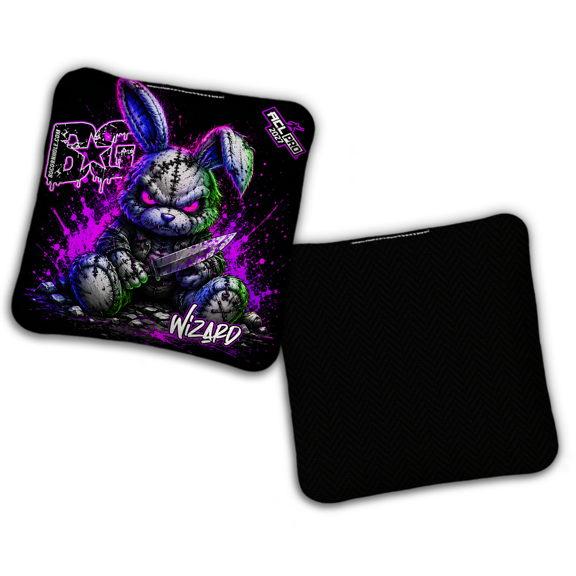 2027 BG Multiple Bag Models "BAD BUNNY" - ACL Pro Stamped Cornhole Bags - SET OF 4 BAGS