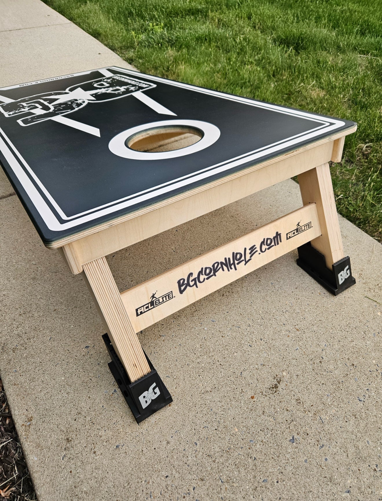 BG x Level Them Up - Patented Cornhole Board Leveling Kit X – BG