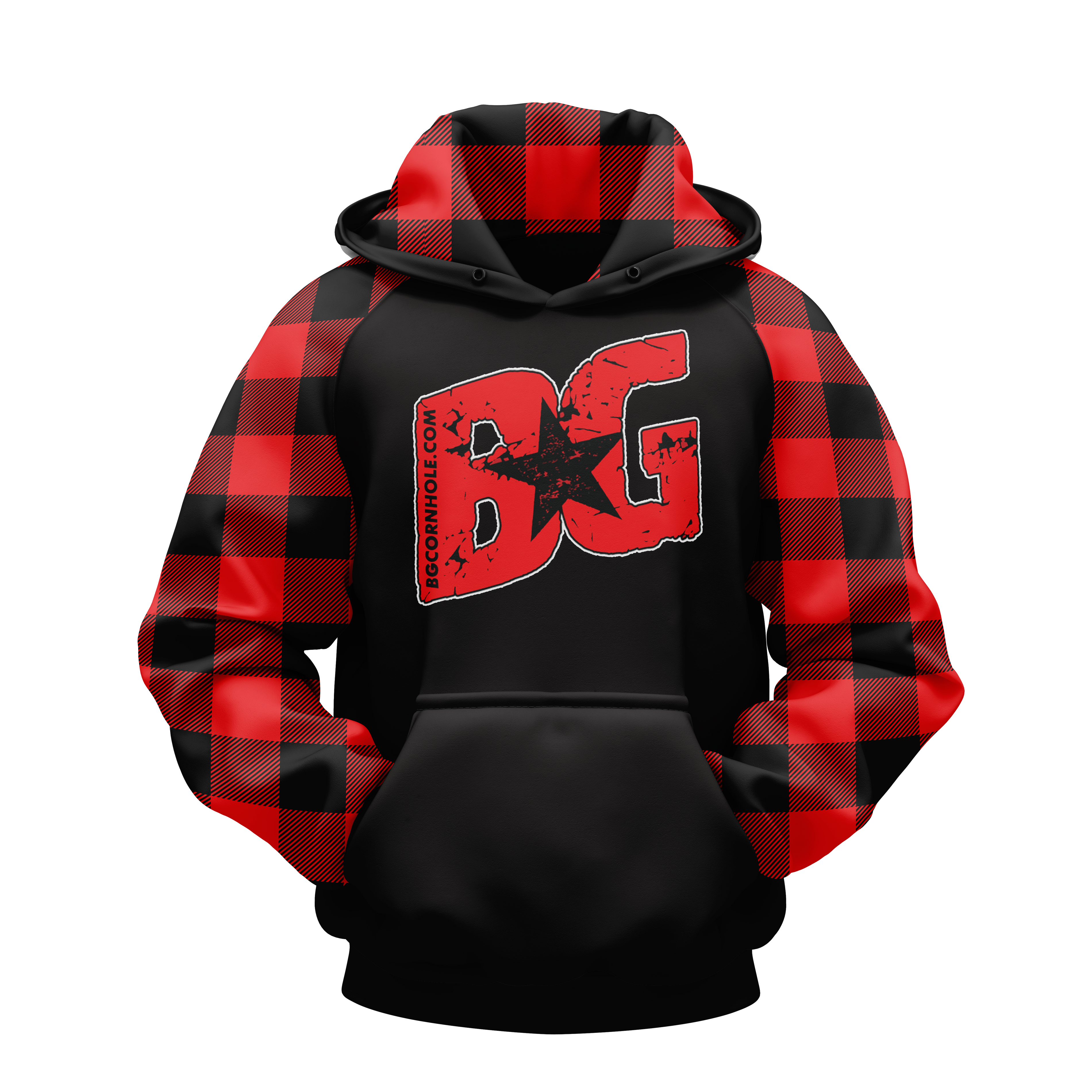 BG  Hoodie - Caddysack  Buffalo Plaid