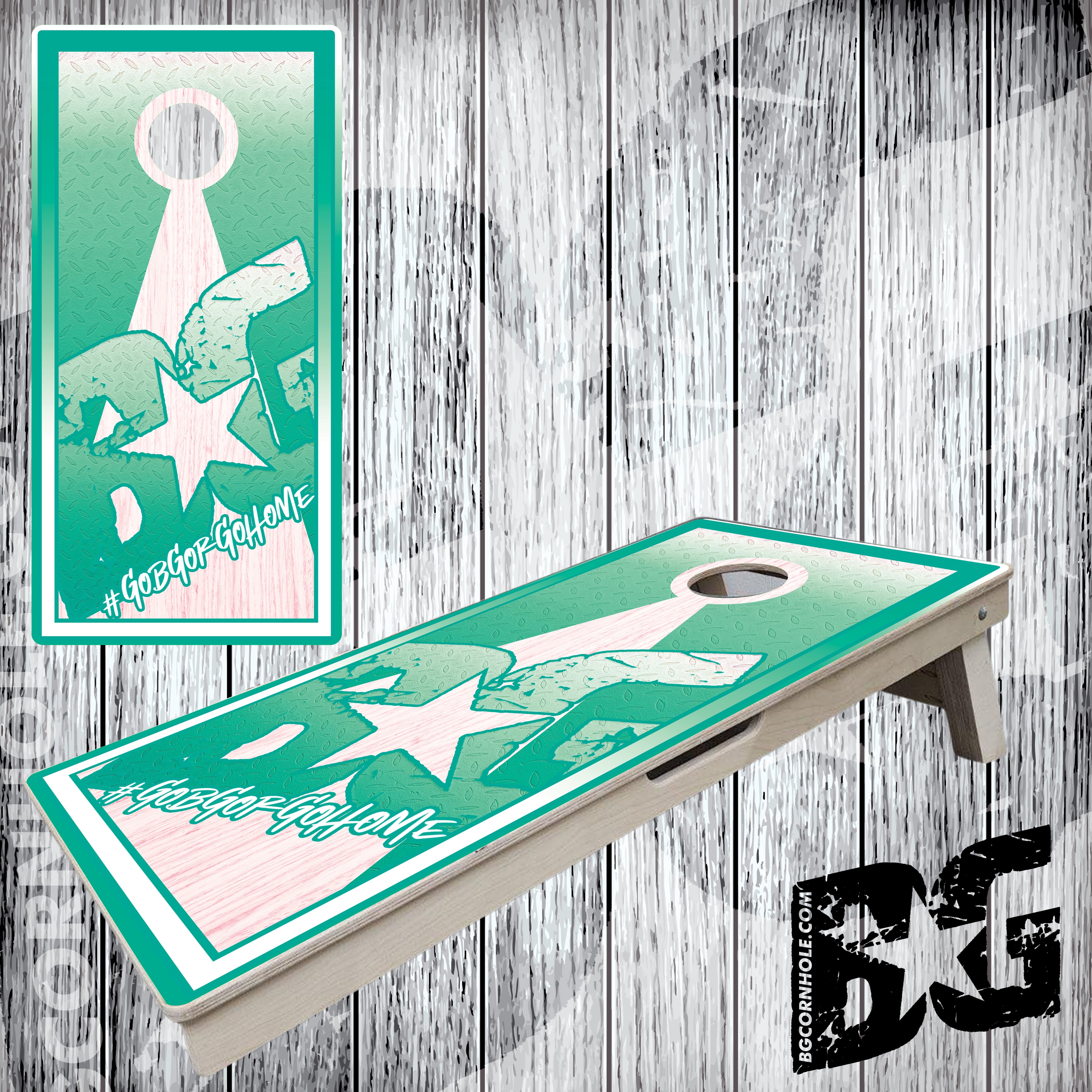 BG "Big BG" Cornhole Boards - Elite Model