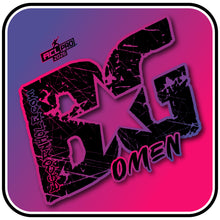 Load image into Gallery viewer, 2026 BG Omen &quot;Tilted Gradient&quot; - ACL Pro Stamped Cornhole Bags - SET OF 4 BAGS