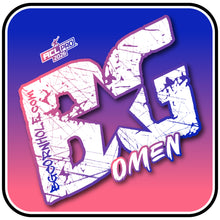 Load image into Gallery viewer, 2026 BG Omen &quot;Tilted Gradient&quot; - ACL Pro Stamped Cornhole Bags - SET OF 4 BAGS