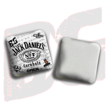 Load image into Gallery viewer, 2026 BG Multiple Bag Models  &quot;CaddySack Jack Daniels” Collab - ACL Pro Stamped Cornhole Bags - SET OF 4 BAGS