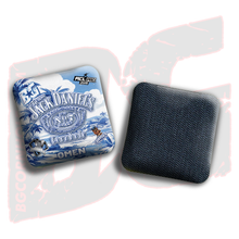 Load image into Gallery viewer, 2026 BG Multiple Bag Models  &quot;CaddySack Jack Daniels” Collab - ACL Pro Stamped Cornhole Bags - SET OF 4 BAGS