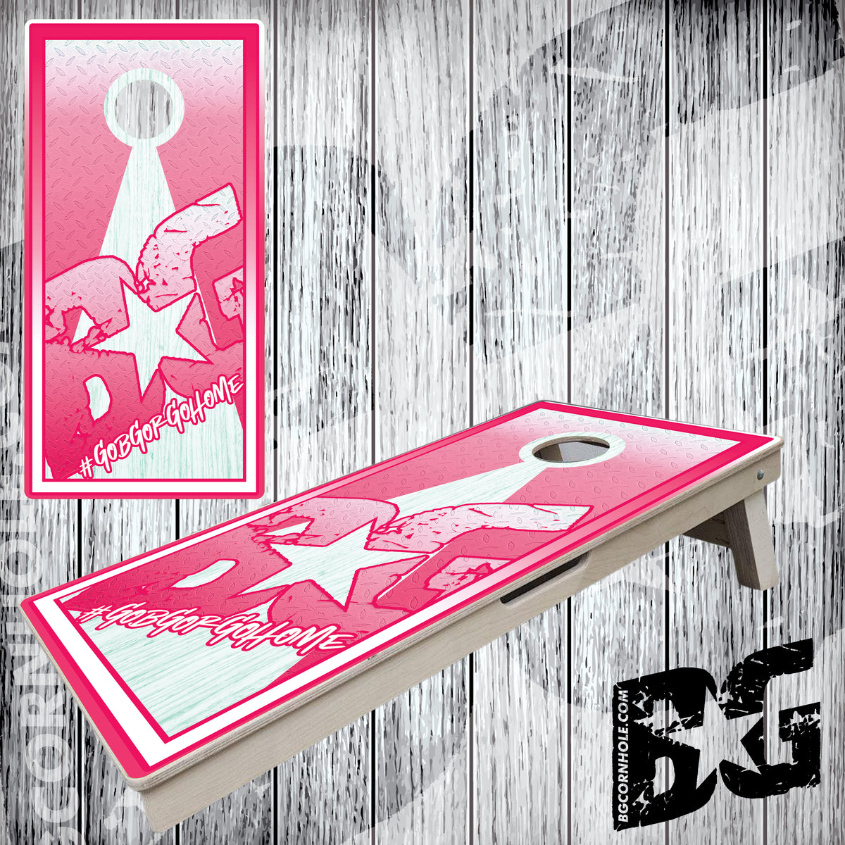 BG "Big BG" Cornhole Boards - Elite Model