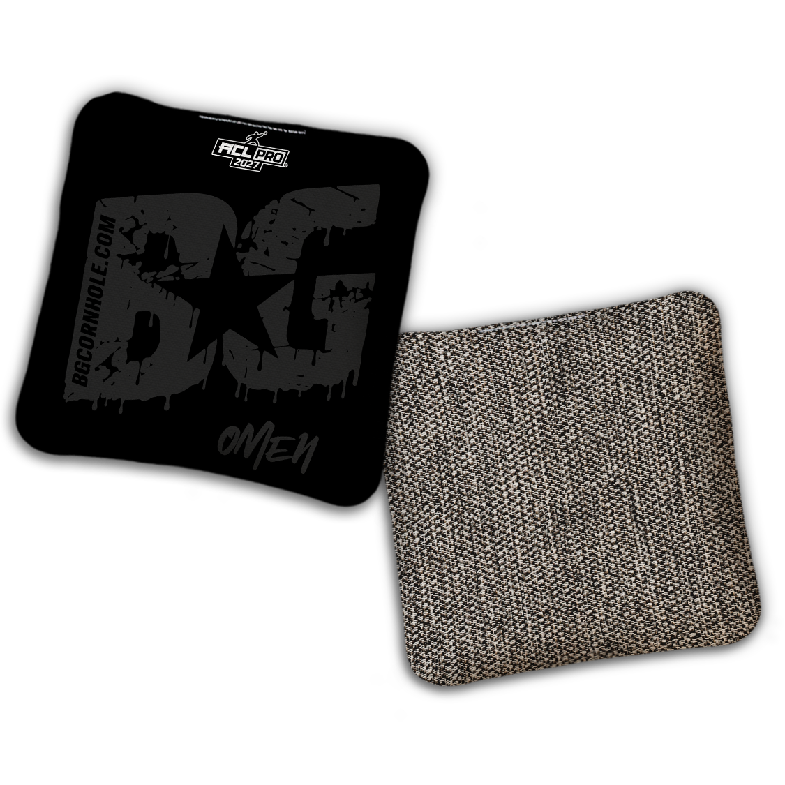 2027 BG Multiple Bag Models "Blackout" - ACL Pro Stamped Cornhole Bags - SET OF 4 BAGS