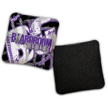 Load image into Gallery viewer, 2026 BG Multiple Bag Models - "Black The Boardroom &amp; Lounge” Collab - ACL Pro Stamped Cornhole Bags - SET OF 4 BAGS