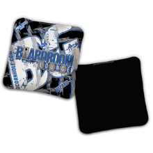 Load image into Gallery viewer, 2026 BG Multiple Bag Models - "Black The Boardroom &amp; Lounge” Collab - ACL Pro Stamped Cornhole Bags - SET OF 4 BAGS
