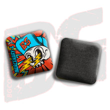 Load image into Gallery viewer, 2026 BG Multiple Bag Models "Brain Zap" - ACL Pro Stamped Cornhole Bags - SET OF 4 BAGS