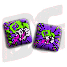 Load image into Gallery viewer, 2026 BG Multiple Bag Models "Brain Zap" - ACL Pro Stamped Cornhole Bags - SET OF 4 BAGS