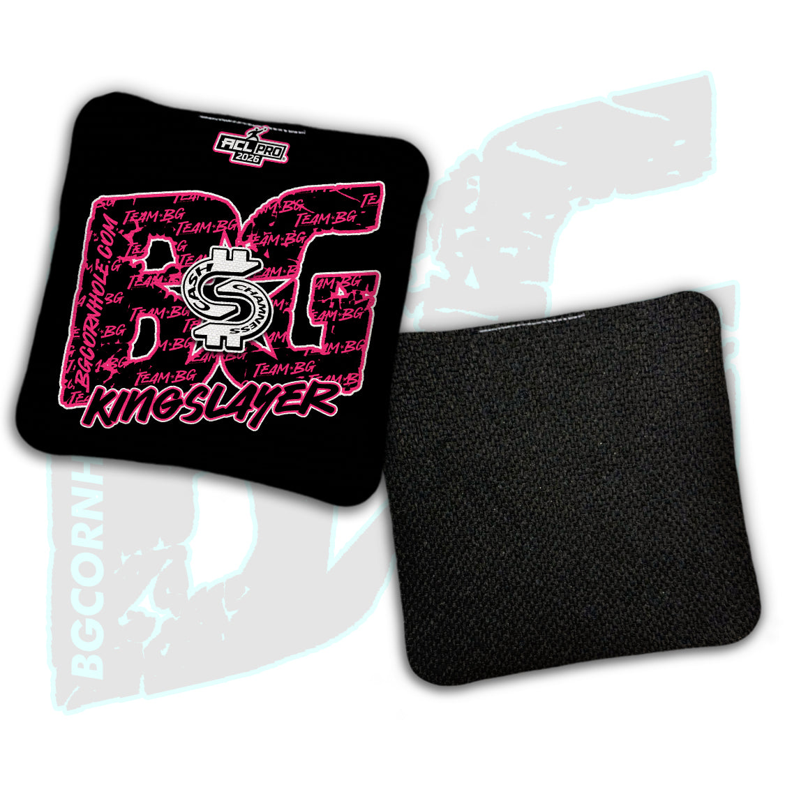 2026 BG Multiple Bag Models - "CA$H Chamness” - ACL Pro Stamped Cornhole Bags - SET OF 4 BAGS
