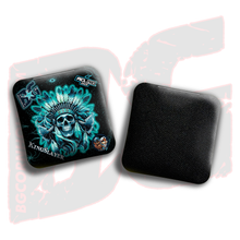 Load image into Gallery viewer, 2026 Multiple Bag Models  &quot;Ghost Chief” Collab - ACL Pro Stamped Cornhole Bags - SET OF 4 BAGS
