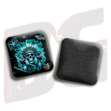 Load image into Gallery viewer, 2026 Multiple Bag Models  &quot;Ghost Chief” Collab - ACL Pro Stamped Cornhole Bags - SET OF 4 BAGS