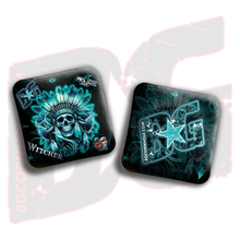 Load image into Gallery viewer, 2026 Multiple Bag Models  &quot;Ghost Chief” Collab - ACL Pro Stamped Cornhole Bags - SET OF 4 BAGS