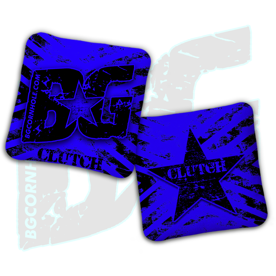 BG Multiple Bag Models  - "Danger" - Non Stamped Cornhole Bags - SET OF 4 bags