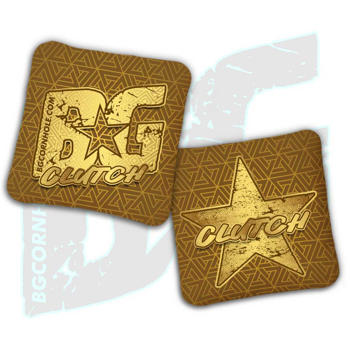 BG Multiple Bag Models  - "Triad" - Non Stamped Cornhole Bags - SET OF 4 bags