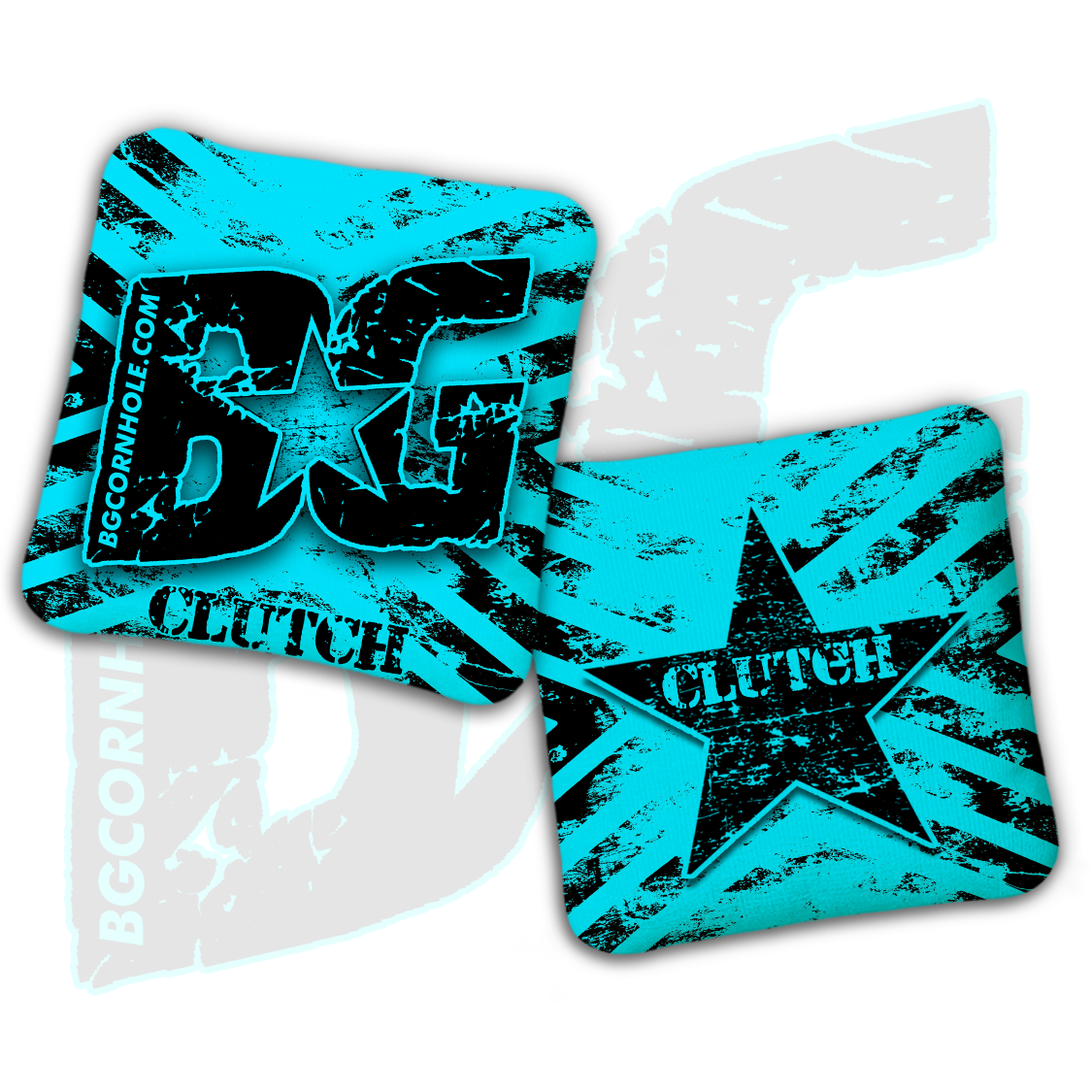 BG Multiple Bag Models  - "Danger" - Non Stamped Cornhole Bags - SET OF 4 bags