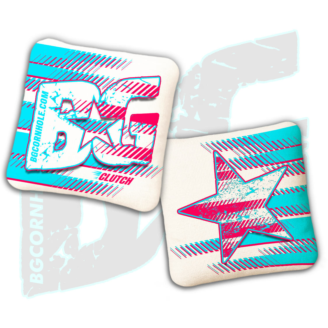 BG Multiple Bag Models  - "Full Throttle" - Non Stamped Cornhole Bags - SET OF 4 bags