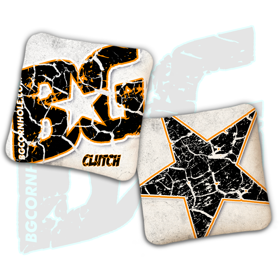 BG Multiple Bag Models  - "Crackle" - Non Stamped Cornhole Bags - SET OF 4 bags