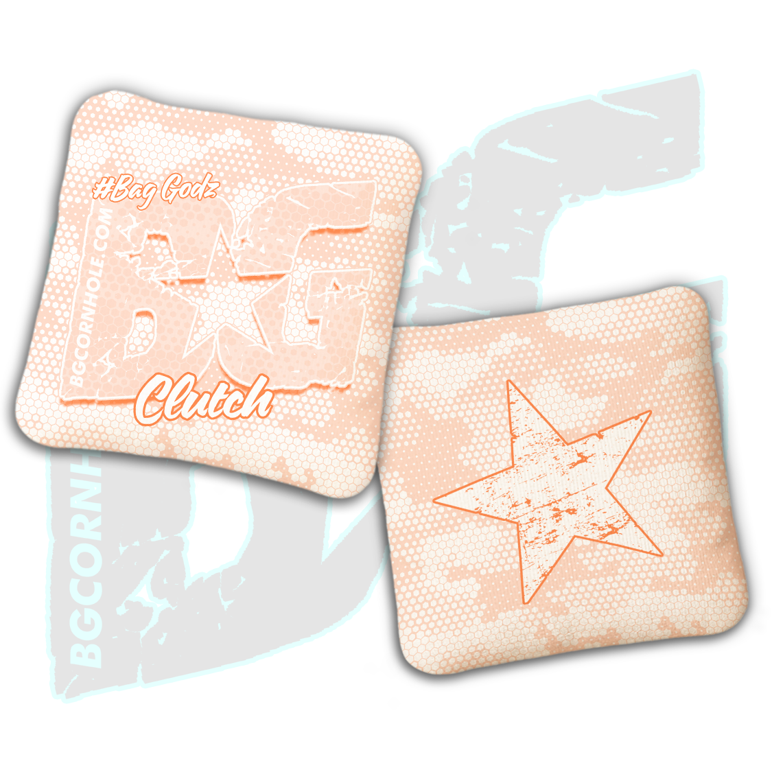 BG Multiple Bag Models  - "Honeycomb Camo" - Non Stamped Cornhole Bags - SET OF 4 bags