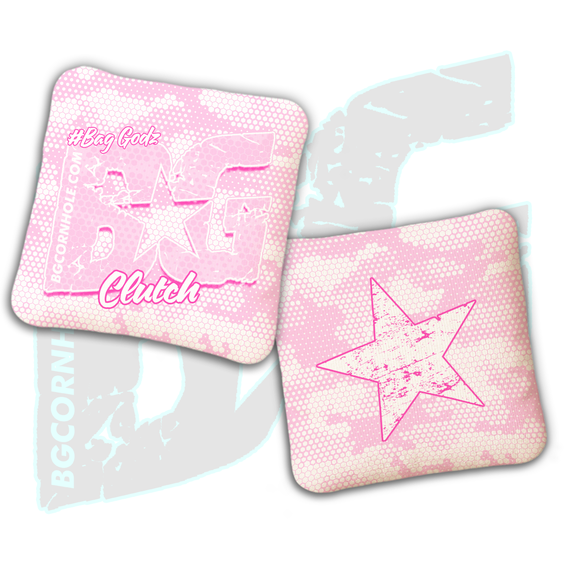 BG Multiple Bag Models  - "Honeycomb Camo" - Non Stamped Cornhole Bags - SET OF 4 bags