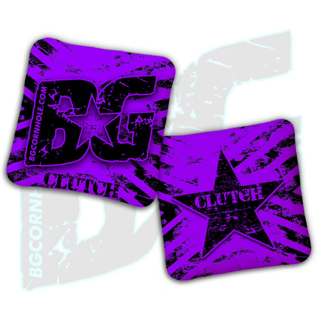 BG Multiple Bag Models  - "Danger" - Non Stamped Cornhole Bags - SET OF 4 bags