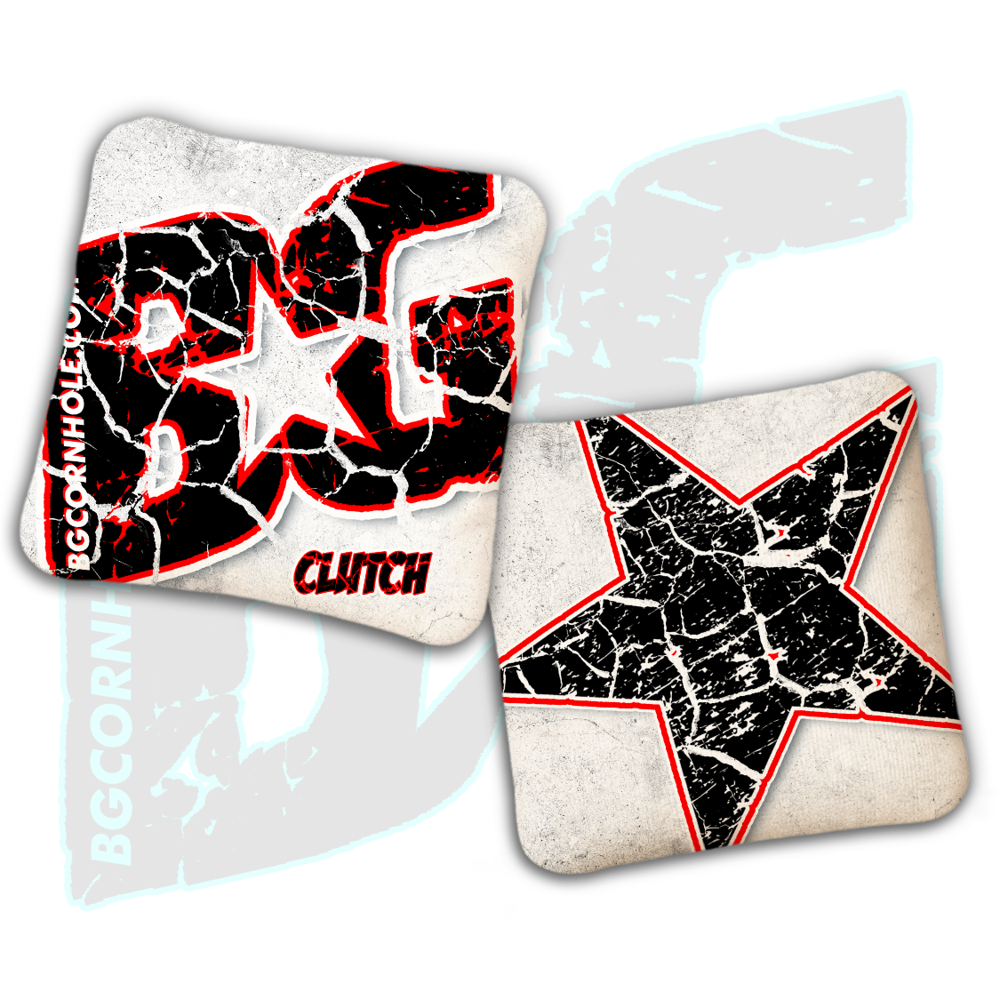 BG Multiple Bag Models  - "Crackle" - Non Stamped Cornhole Bags - SET OF 4 bags