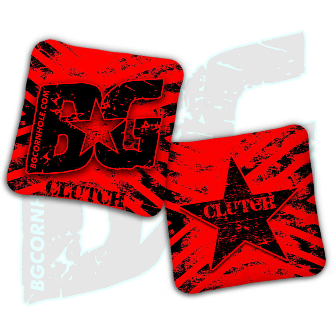 BG Multiple Bag Models  - "Danger" - Non Stamped Cornhole Bags - SET OF 4 bags
