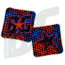 Load image into Gallery viewer, 2026 BG Multiple Bag Models  - "Neon Honeycomb" - Non Stamped Cornhole Bags - SET OF 4 bags