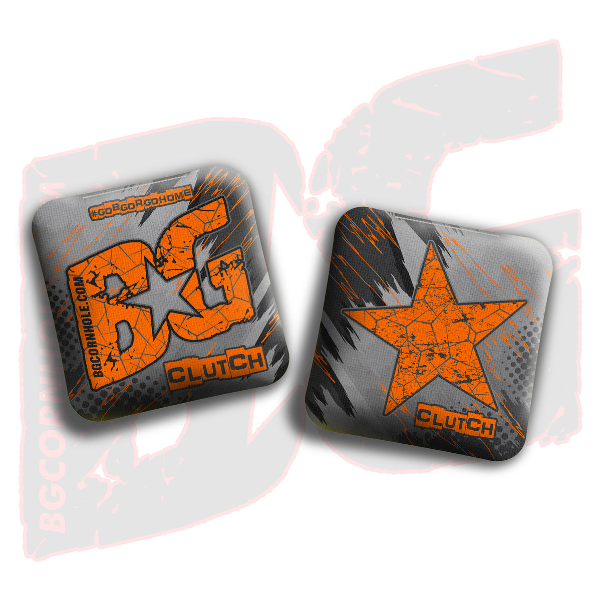 BG Clutch  - "Shockwave” - Non Stamped Cornhole Bags - SET OF 4 bags