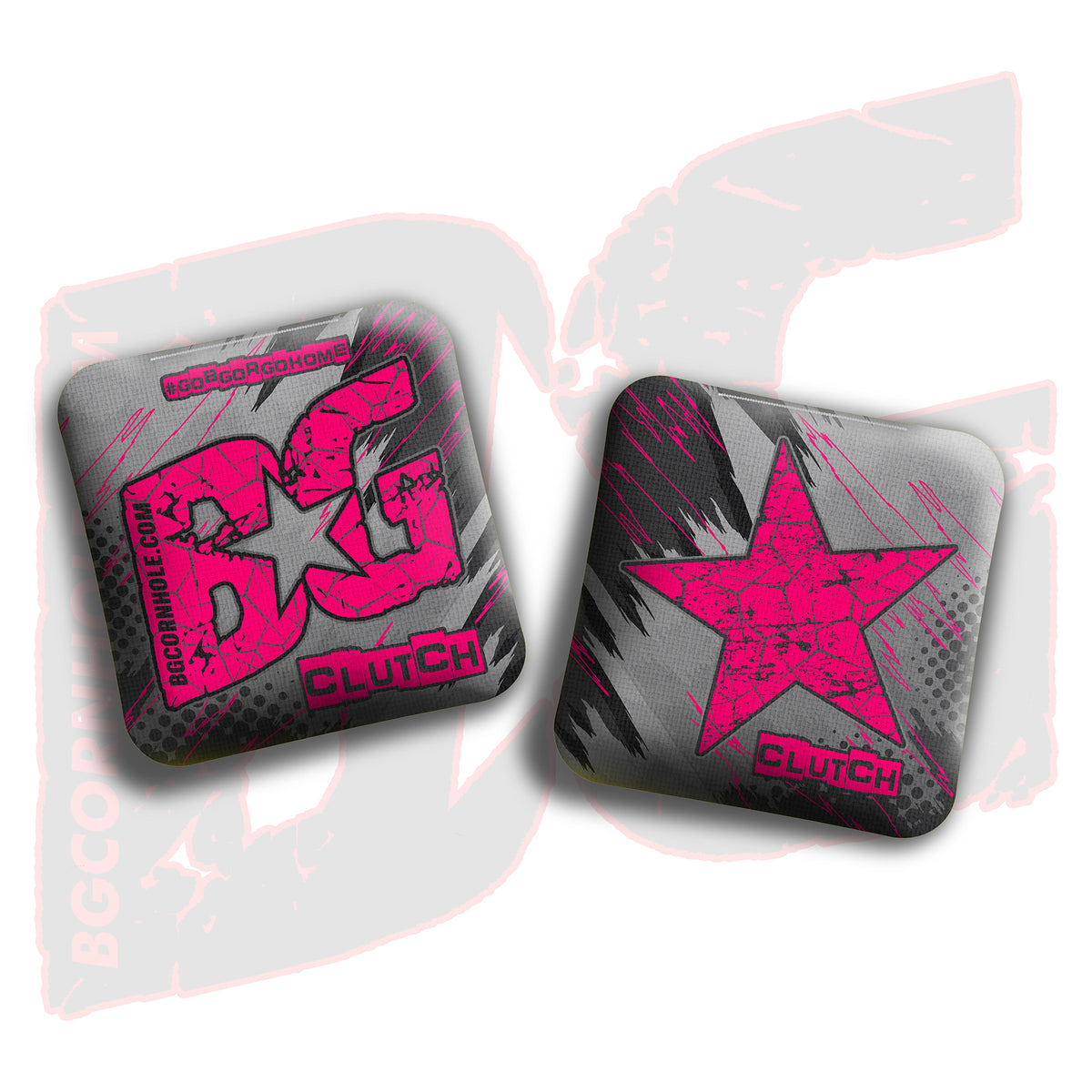BG Clutch  - "Shockwave” - Non Stamped Cornhole Bags - SET OF 4 bags