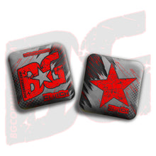 Load image into Gallery viewer, 2026 BG Clutch  - &quot;Shockwave” - Non Stamped Cornhole Bags - SET OF 4 bags