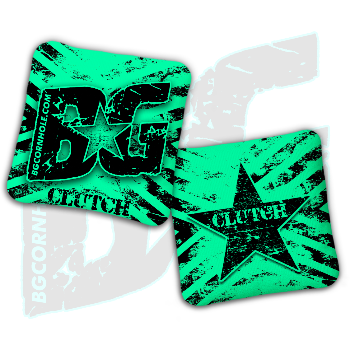 BG Multiple Bag Models  - "Danger" - Non Stamped Cornhole Bags - SET OF 4 bags