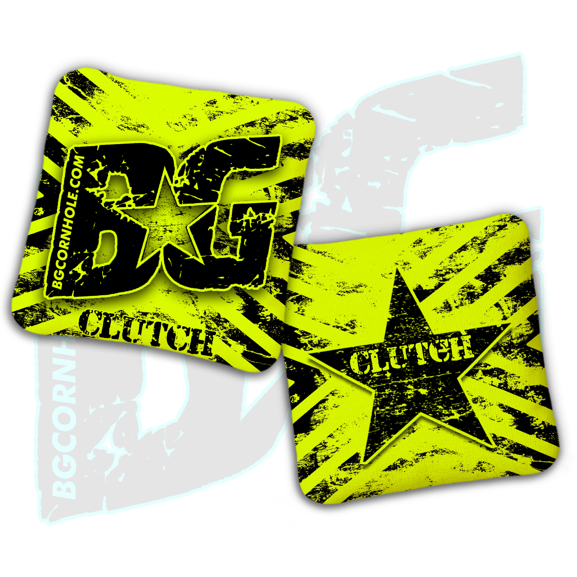 BG Multiple Bag Models  - "Danger" - Non Stamped Cornhole Bags - SET OF 4 bags
