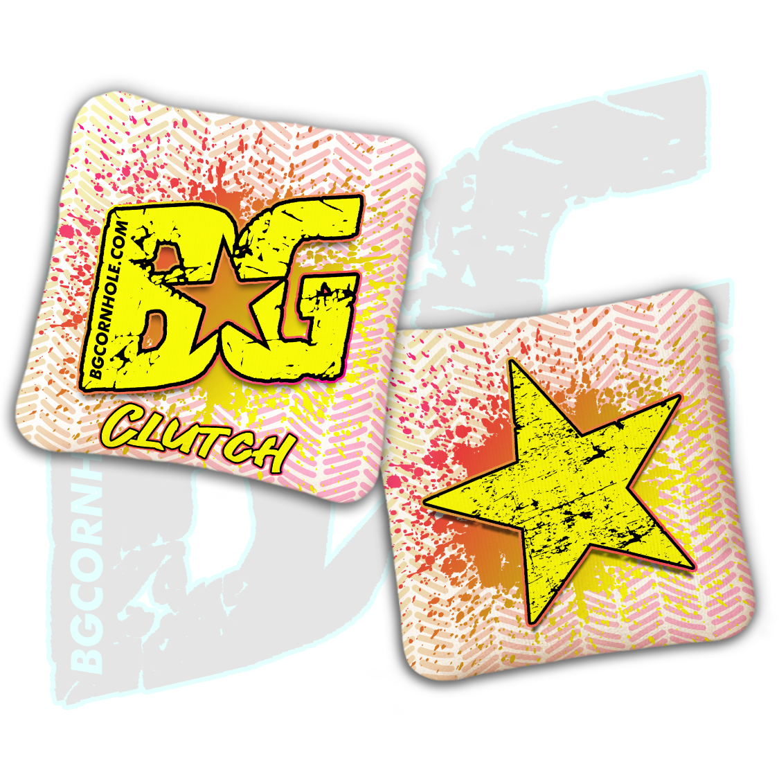 BG Multiple Bag Models  - "Paint Splatter" - Non Stamped Cornhole Bags - SET OF 4 bags