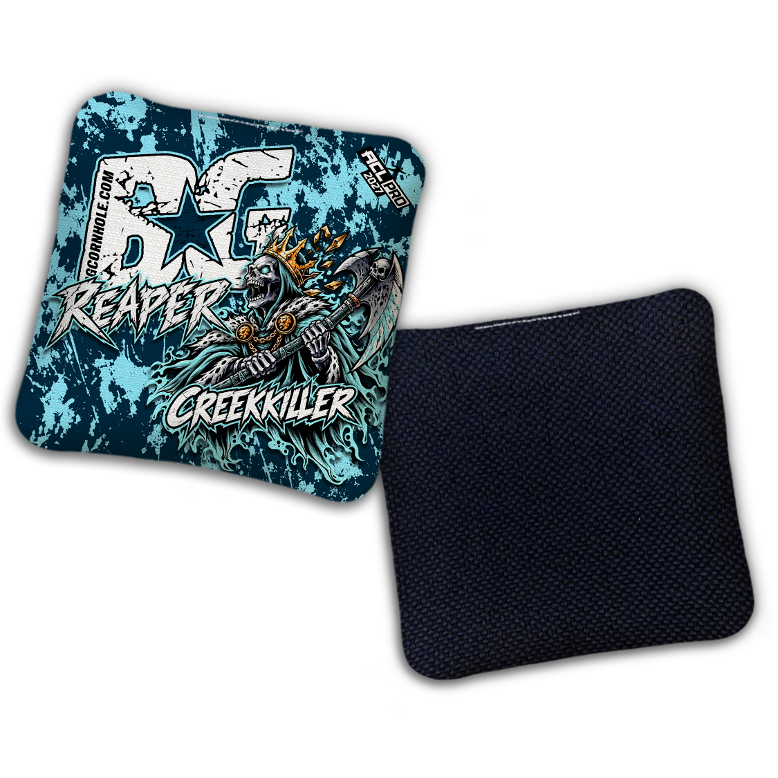 2027 BG Multiple Bag Models "Creekkiller" - ACL Pro Stamped Cornhole Bags