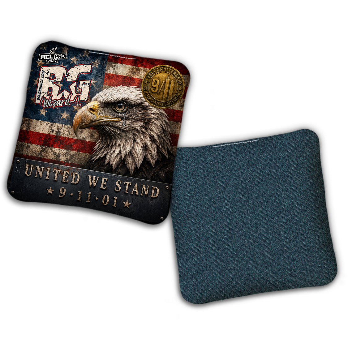 2027 BG Multiple Models “9.11 25th Anniversary" - ACL Pro Stamped Cornhole Bags - SET OF 4 BAGS
