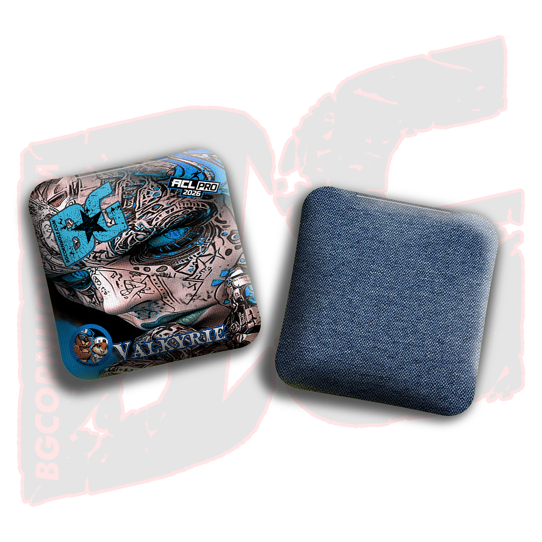 2026 Multiple Bag Models  "Oracle” Collab - ACL Pro Stamped Cornhole Bags - SET OF 4 BAGS