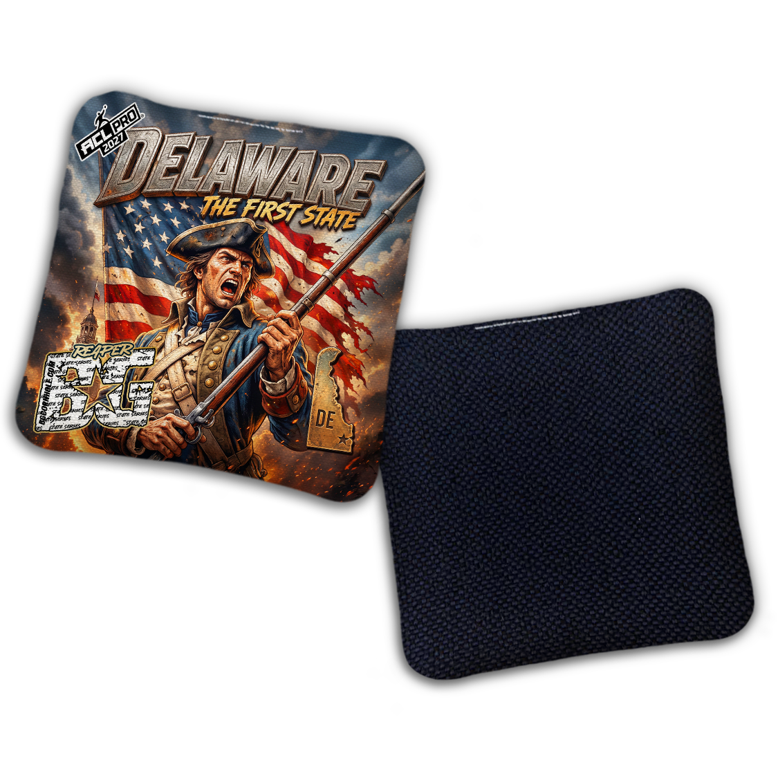 2027 BG Multiple Bag Models "Delaware" - ACL Pro Stamped Cornhole Bags