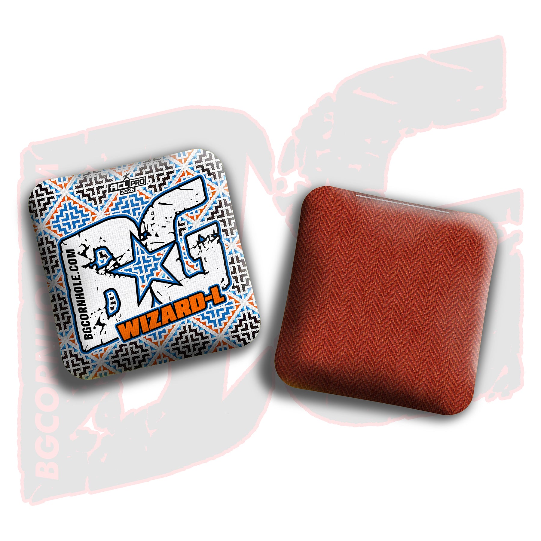2026 BG "Hmong Paj Ntaub (Flower Cloth)" - Multiple Bag Types - ACL Pro Stamped Cornhole Bags - SET OF 4 BAGS