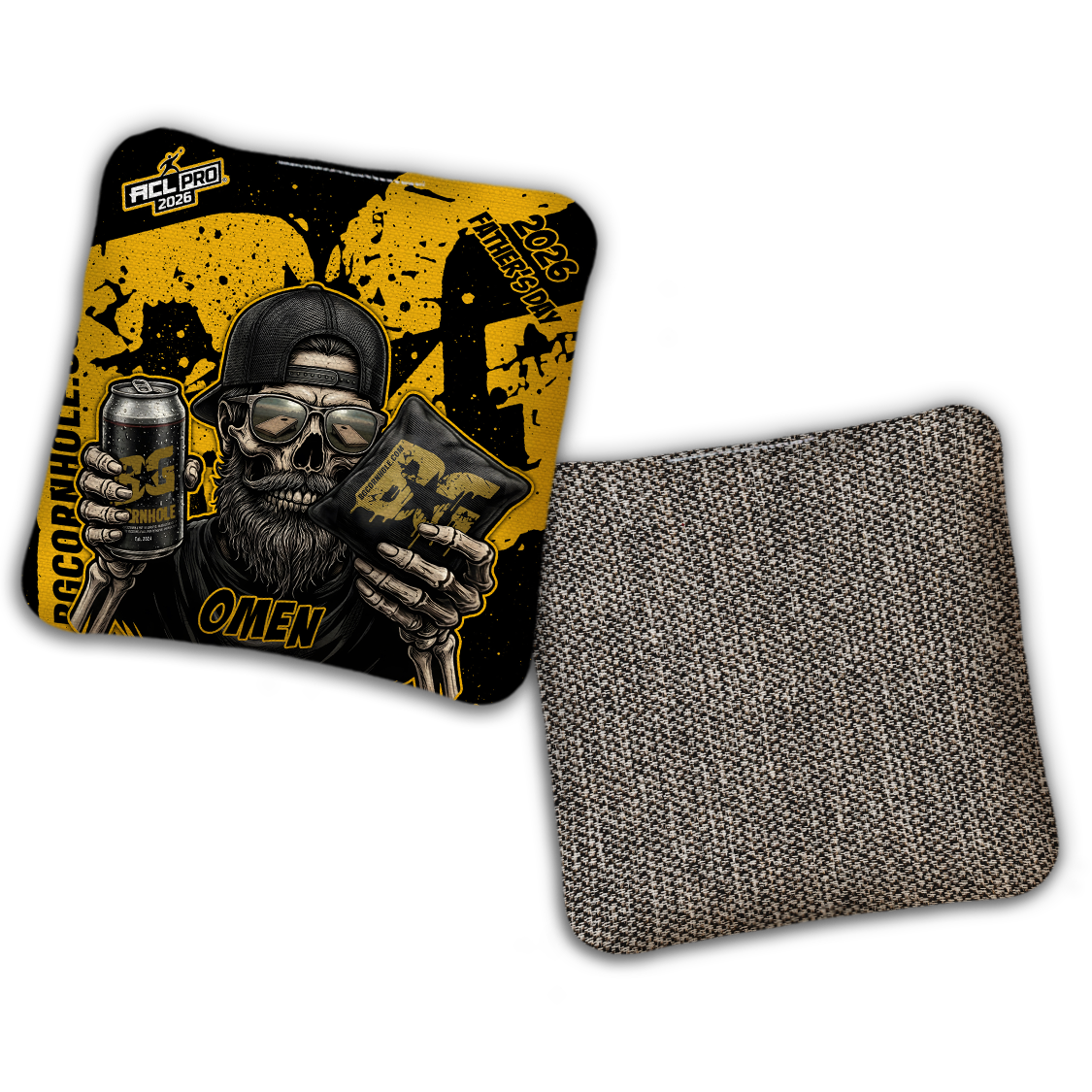 2026 BG Multiple Bag Models "Father's Day " - ACL Pro Stamped Cornhole Bags - SET OF 4 BAGS