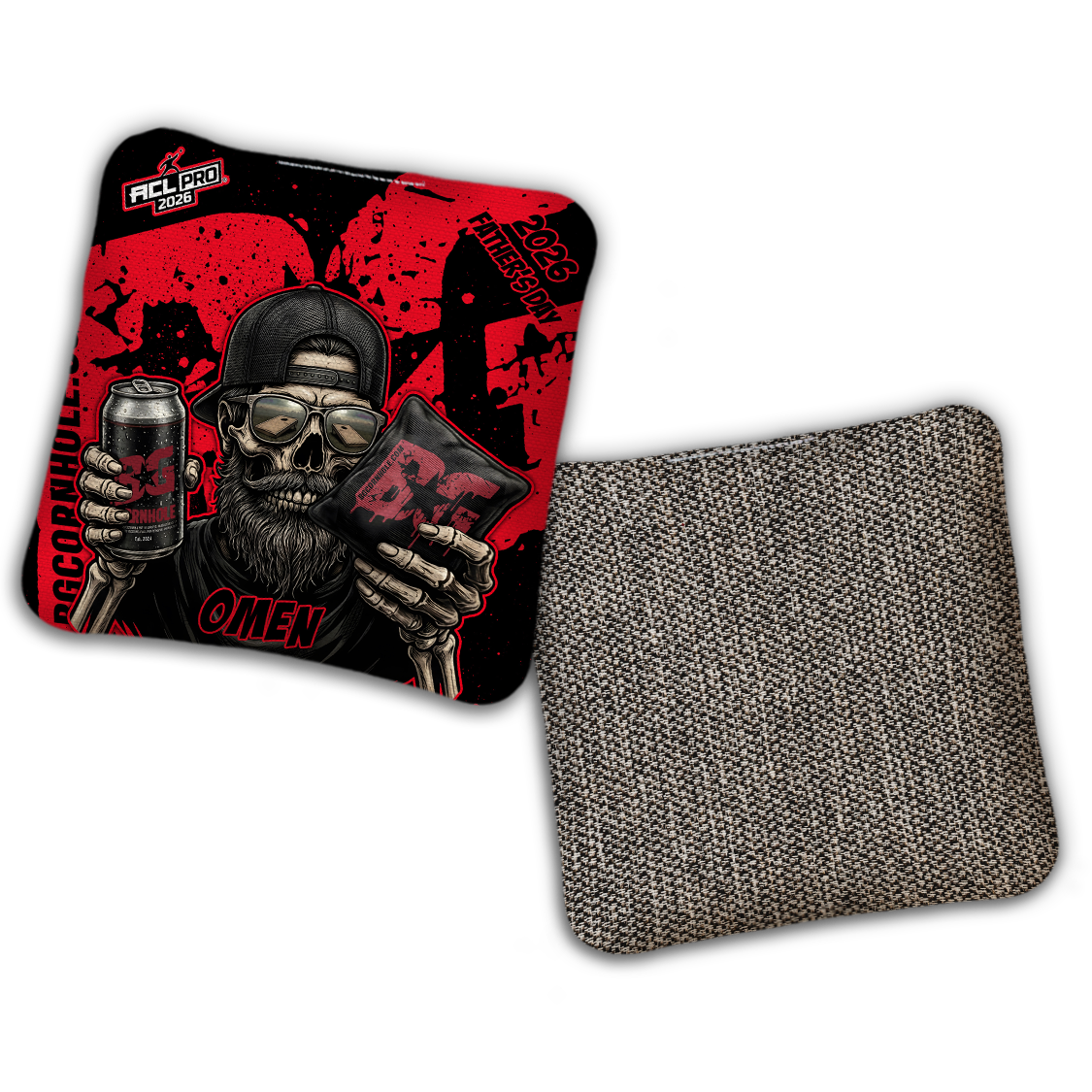 2026 BG Multiple Bag Models "Father's Day " - ACL Pro Stamped Cornhole Bags - SET OF 4 BAGS