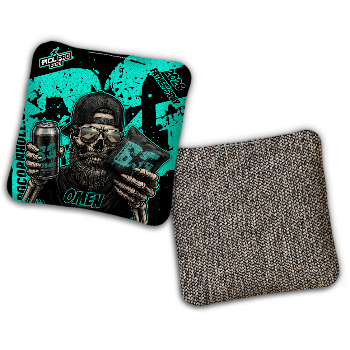 2026 BG Multiple Bag Models "Father's Day " - ACL Pro Stamped Cornhole Bags - SET OF 4 BAGS