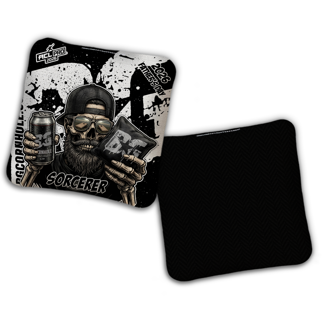 2026 BG Multiple Bag Models "Father's Day " - ACL Pro Stamped Cornhole Bags - SET OF 4 BAGS