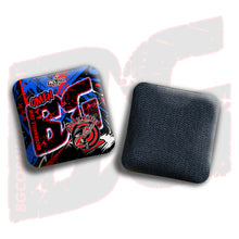 Load image into Gallery viewer, 2026 BG Multiple Bag Models&quot;Fish On Target” Collab - ACL Pro Stamped Cornhole Bags - SET OF 4 BAGS